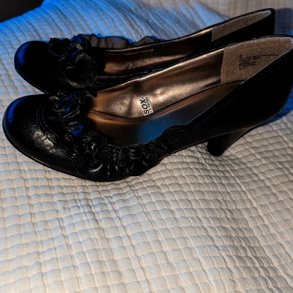 Black heels